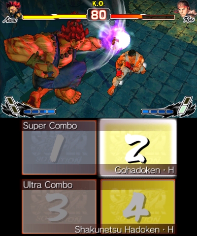 Super Street Fighter IV: 3D Edition Ovldacie schmy si mete bohato upravova.