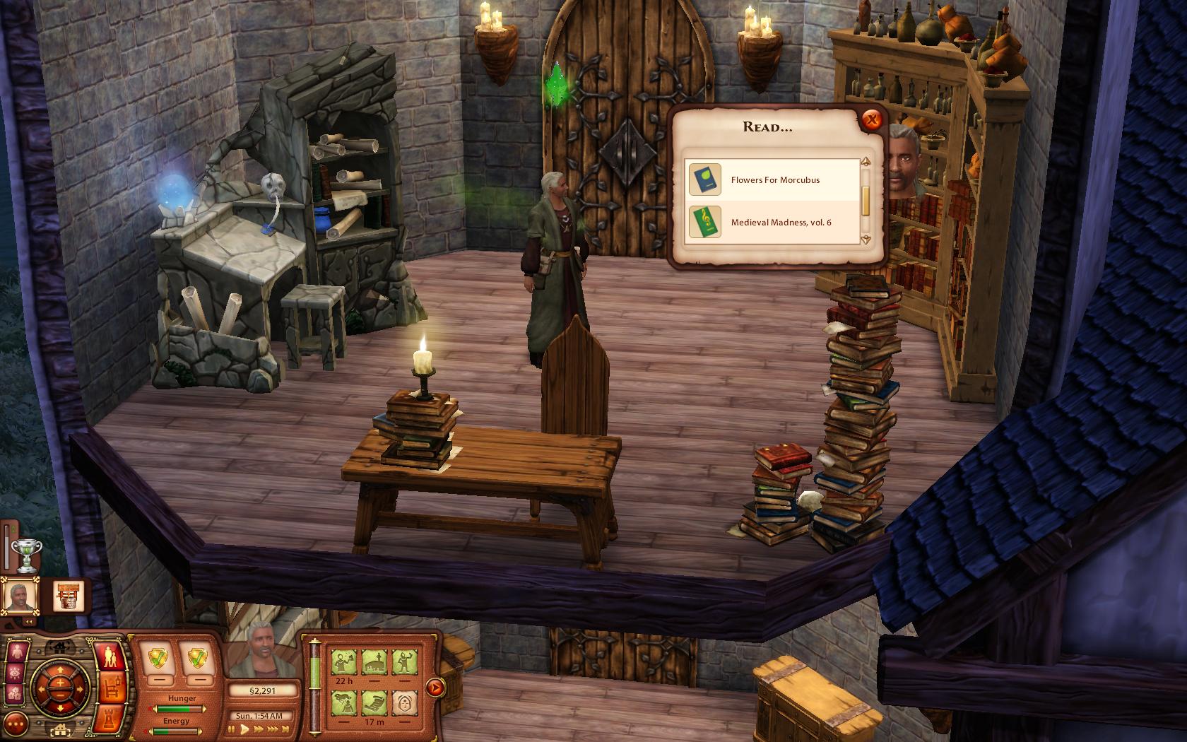 The Sims Medieval Vek priestor m interakcia s rznymi objektmi.