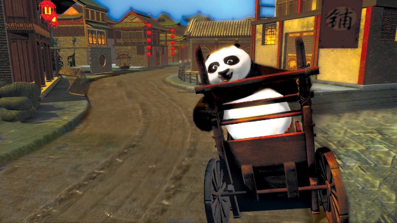 Kung Fu Panda 2 Minihra s rikou je fajn a pripomna to najlepie zo portovch Kinect jednohubiek.