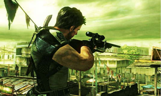 Resident Evil: Mercenaries 3D Pohad na vzdialen objekty nememe odporui.
