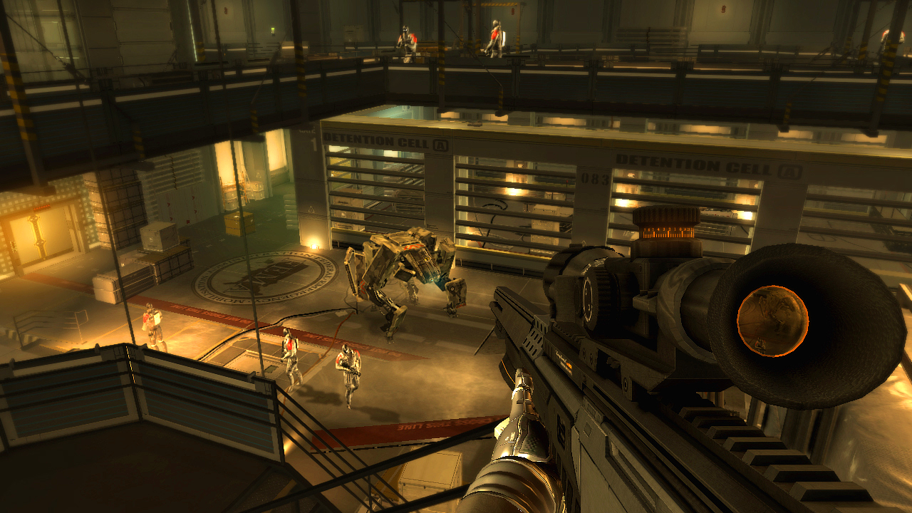 Deus Ex: Human Revolution Jeden chybn krok a mte na krku obrovsk problm.