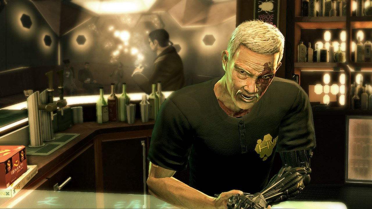 Deus Ex: Human Revolution Aj obyajn barman vm me zada lohu. Treba len njs sprvne osoby.