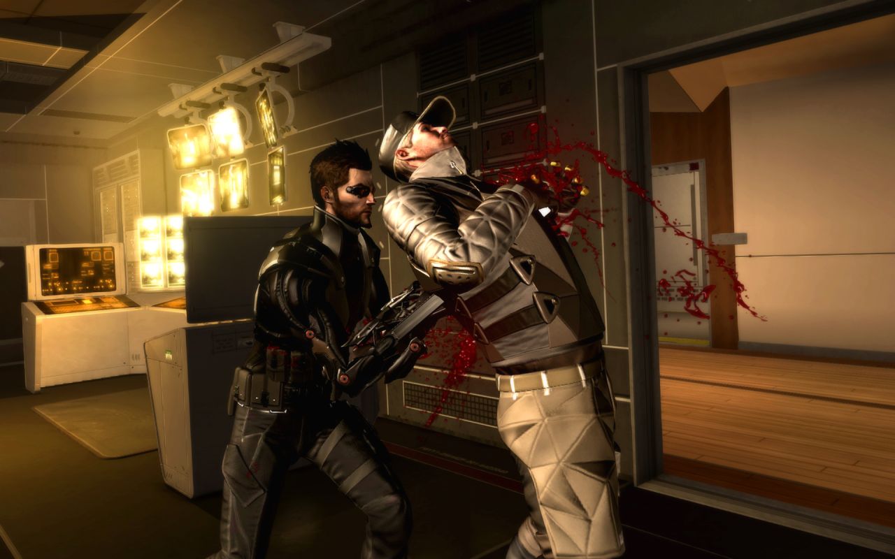 Deus Ex: Human Revolution Zabja nie je nevyhnutn, hru mono dohra bez jedinho vstrelu (okrem sbojov s bossmi).