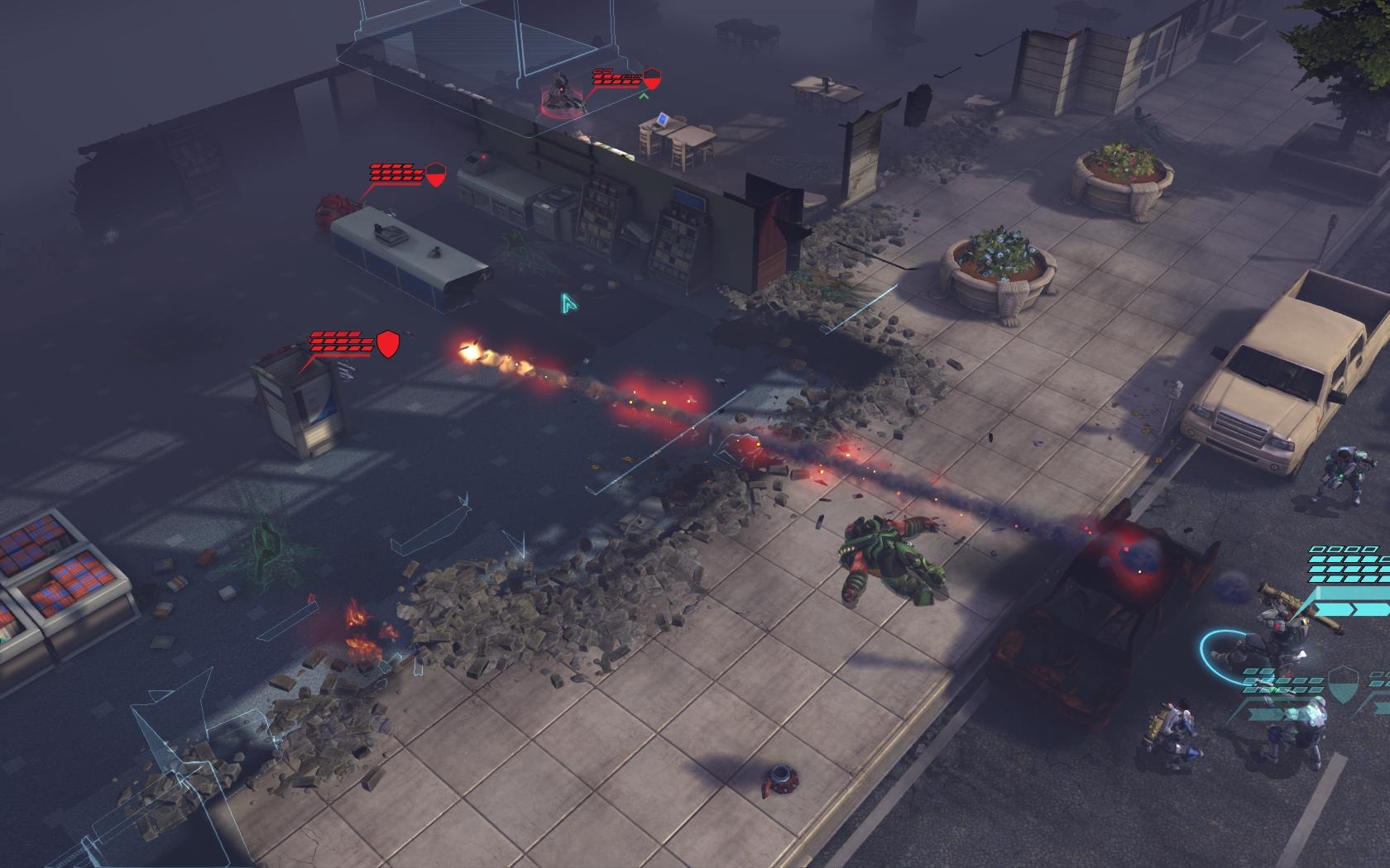 XCOM: Enemy Unknown Na nepriateľov použijete zbrane najťažšieho kalibru.