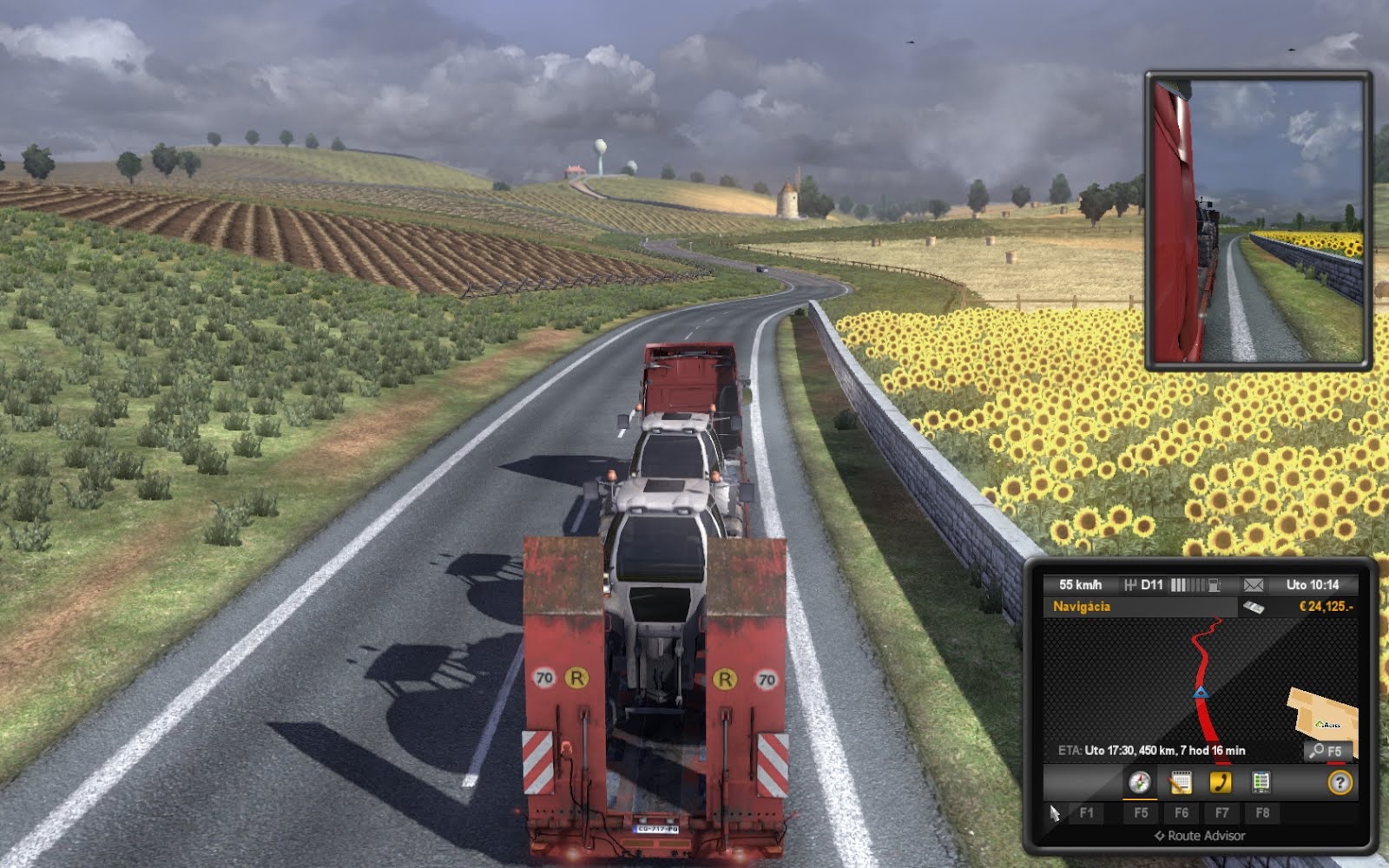 Euro Truck Simulator 2 Kamier je znovu neúrekom, najlepšia je však tá spoza volantu.