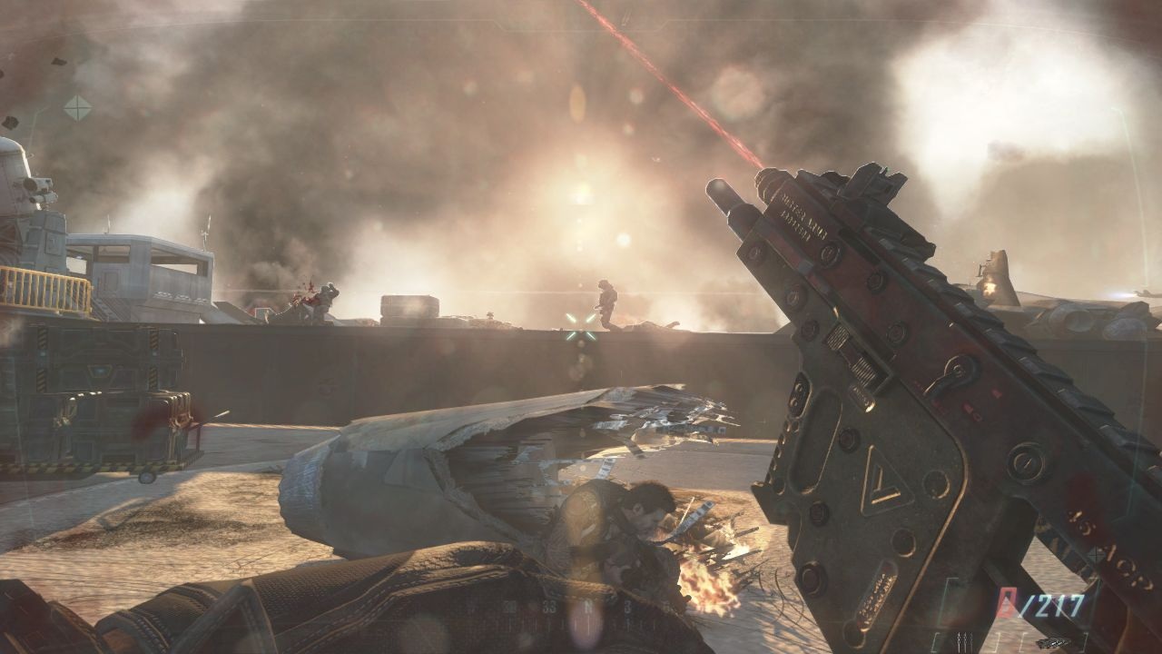 Call of Duty: Black Ops 2 Prostredia sú rozmanité a pôsobivé, design misii zastal v sérii v roku 2005.