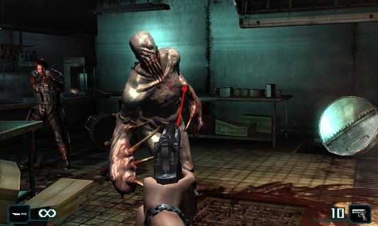 Resident Evil: Revelations Ovldacie schmy su skvele prispsoben ovldacm prvkom.