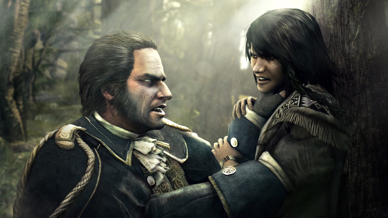 Assassin's Creed III Stretnete historick postavy, no nie vetky bud priatesk. Charles Lee vs nebude ma rd.