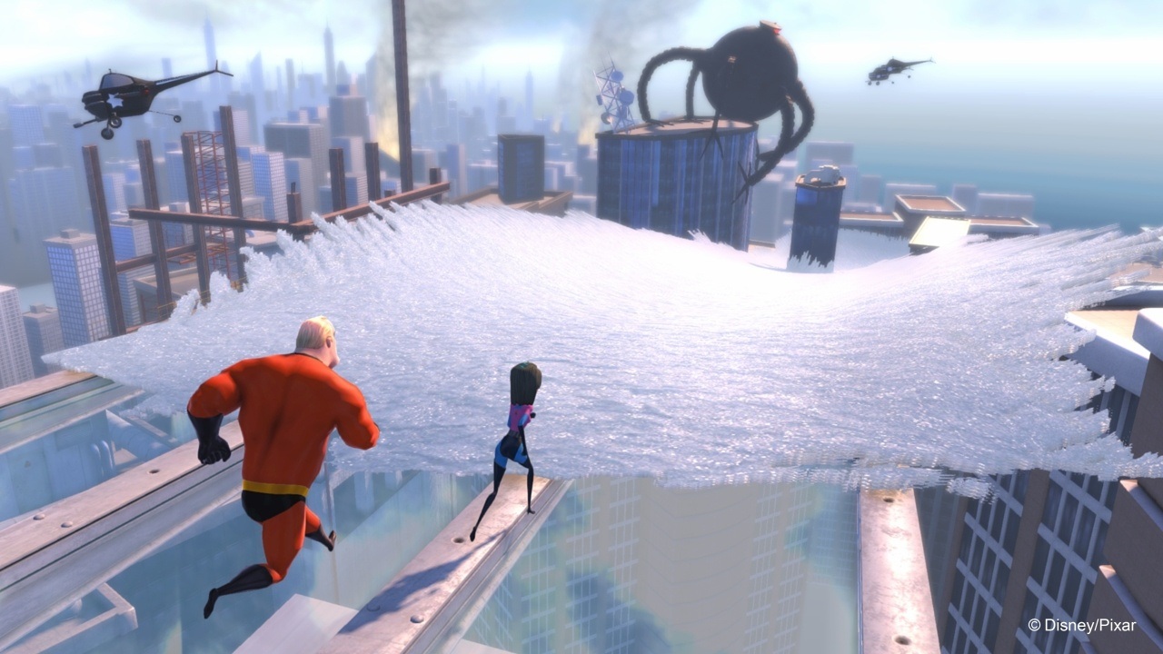 Kinect Rush  Stanete sa súčasťou Rodinky úžasných a zničiíte omnidroida