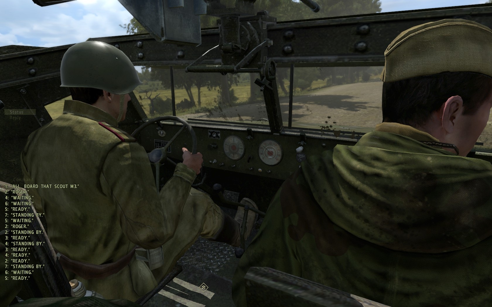 Iron Front: Liberation 1944 Ovldanie vozidla so statickou postavou nevyzer najlepie.