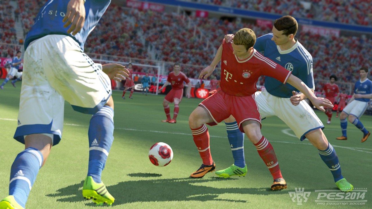 Pro Evolution Soccer 2014 Vka a vha hra zohrva dleit lohu pri brnen: tak ako v skutonosti.