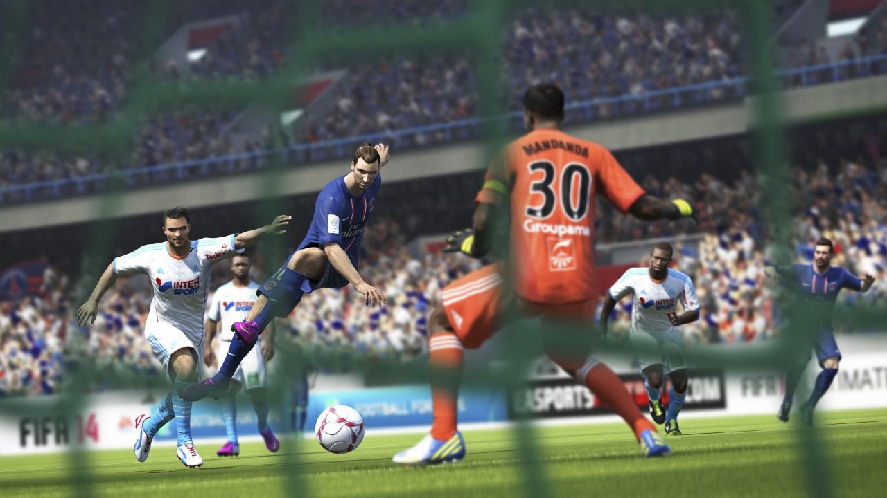 FIFA 14 FIFA 14 je efektvna, aj efektn hra. 
