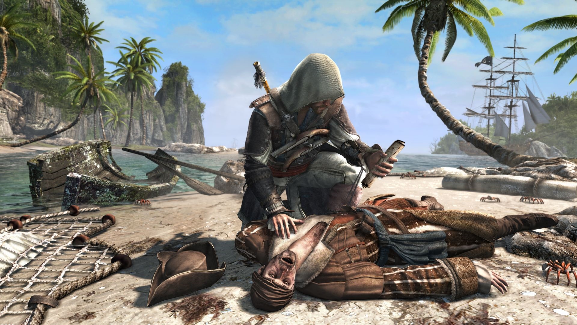 Assassin's Creed IV: Black Flag Hľadanie pokladov patrí neodmysliteľne k pirátskemu dobrodružstvu.
