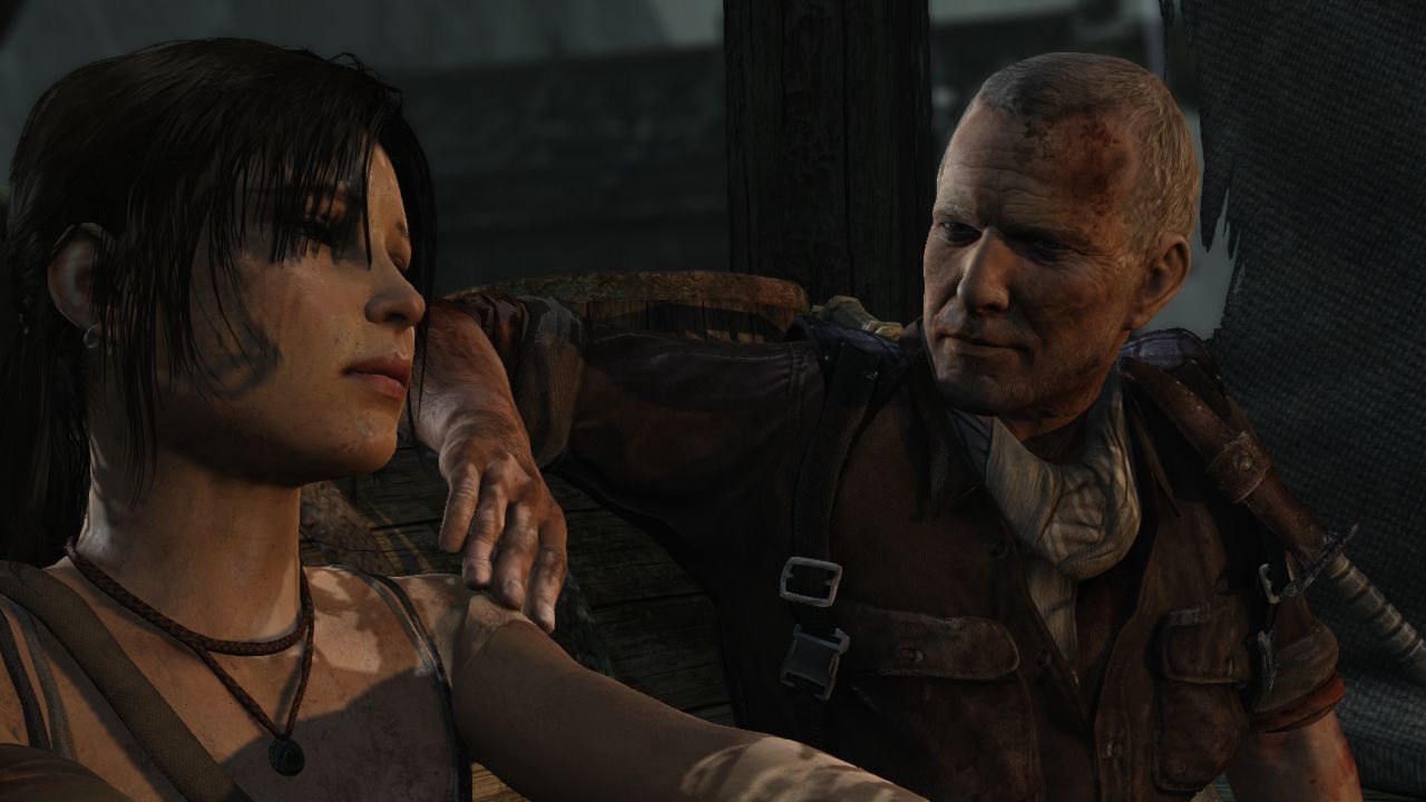 Tomb Raider Mnozštvo prestrihových scén dopĺňajú hrateľnosť.