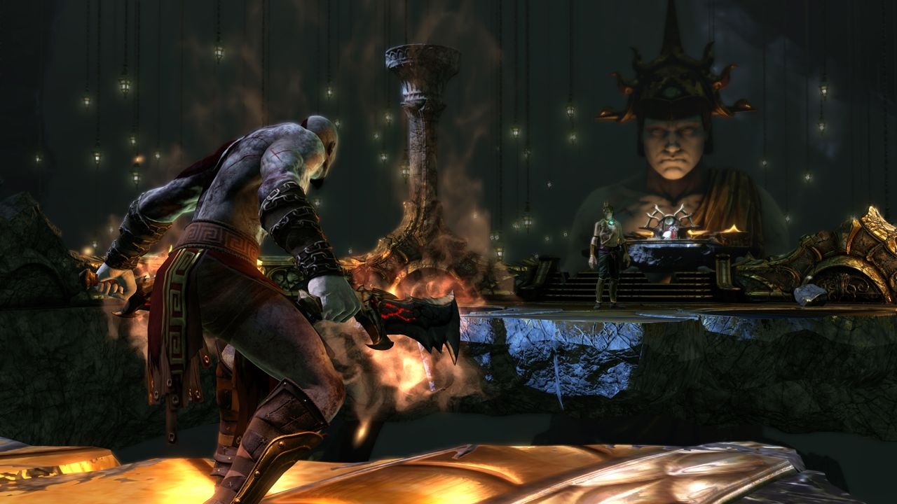 God of War: Ascension  Rozpadajúce sa časti levelov a meniace sa prostredie patrí medzi vrcholy hry.