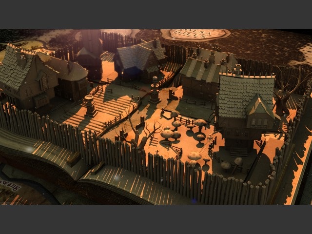 Warhammer Quest Prchod do miest sprevdzaj renderovan animcie.