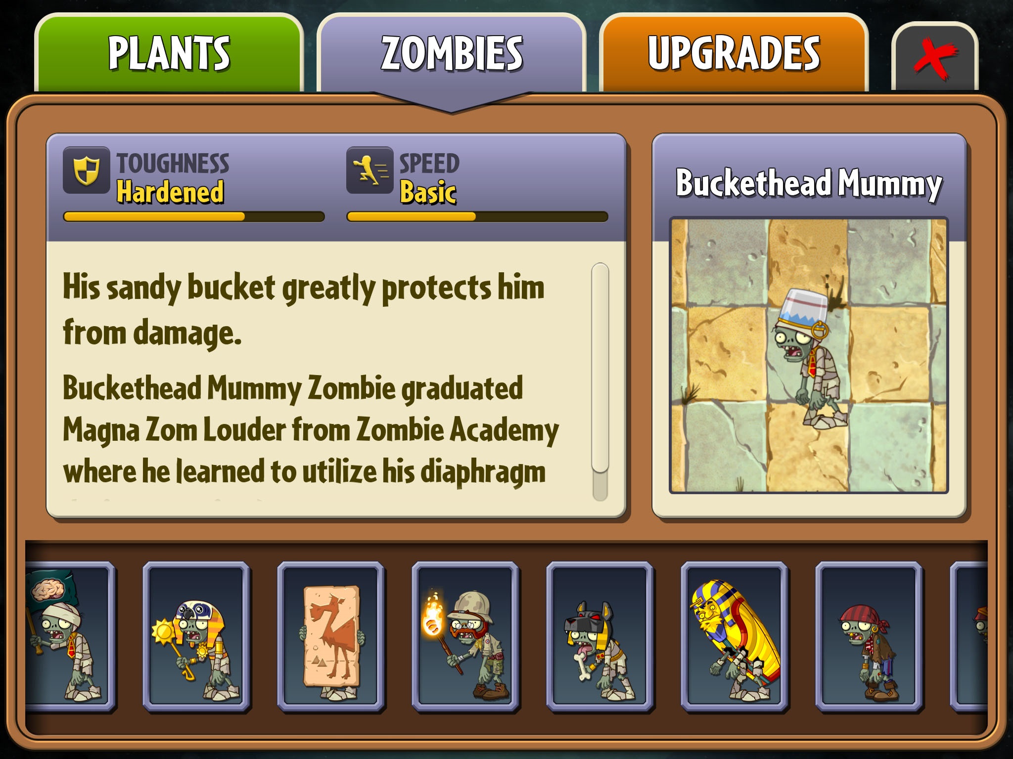 Plants vs Zombies 2 Almanach obsahuje popis zombkov aj rastln.