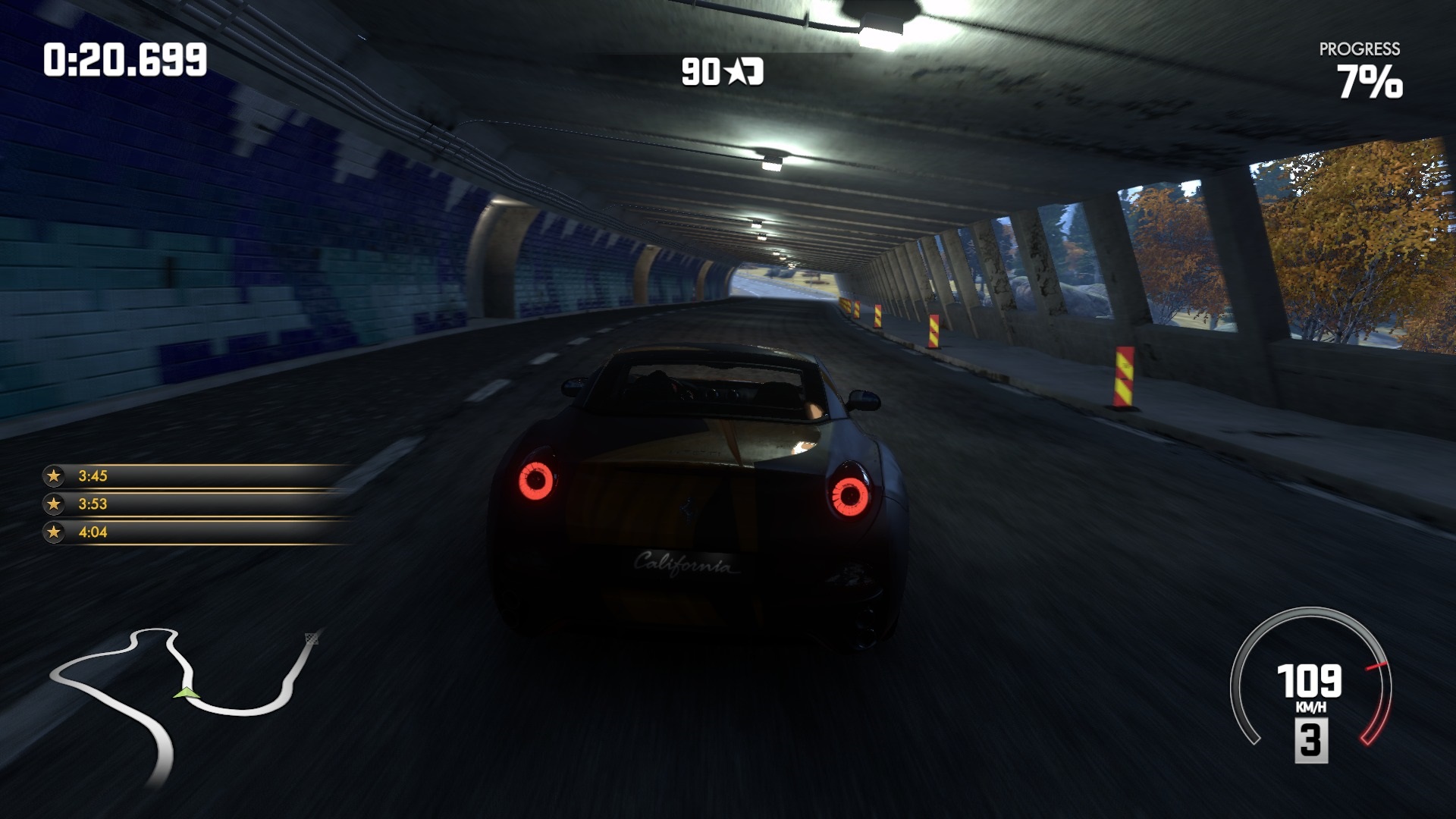 DriveClub Hra priamo navdza k tomu, aby ste v tuneloch poriadne trovali motor.