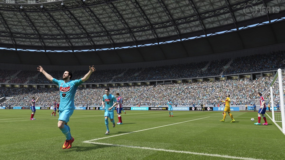 FIFA 15 Znmi hri poteia svojim vizulnym spracovanm.