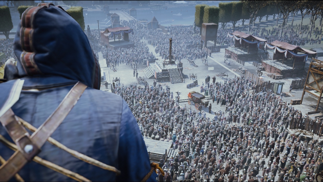 Assassin's Creed: Unity Par je prv skutone vek mesto v srii a to znamen aj tisce ud.