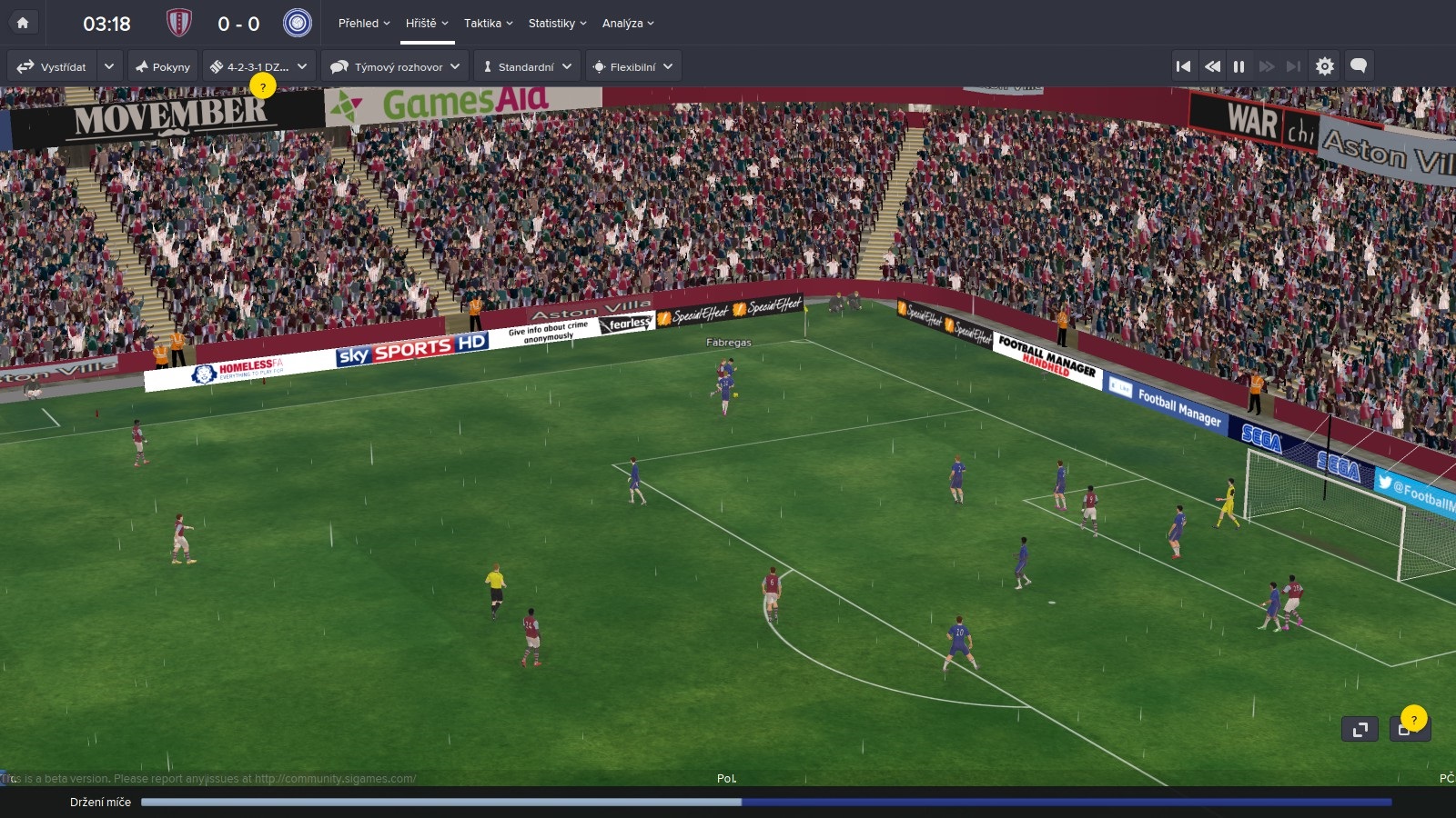 Football Manager 2015 Hra sa stala menej variabilnou a stavia na toky po krdlach.