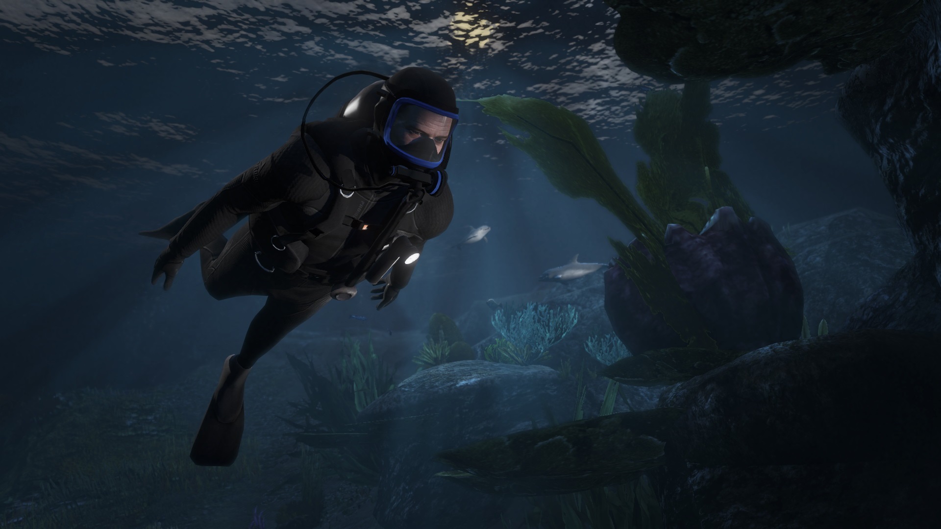 GTA V (Xbox One, PS4) Pod hladinou mora bude teraz rozmanitejšie, pribudli nové žraloky.