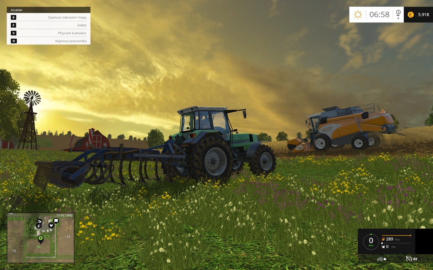 Farming Simulator 15 Romantickch zberov ako vystrihnutch z roenky farmra si uijete dostatok, len na ne nie je nikdy as.