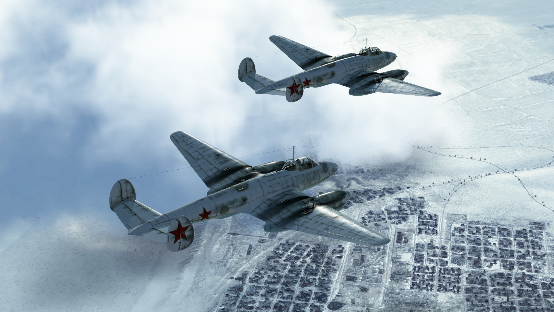 IL-2 Sturmovik: Battle of Stalingrad Misie s bombardérmi patria medzi tie najľahšie.