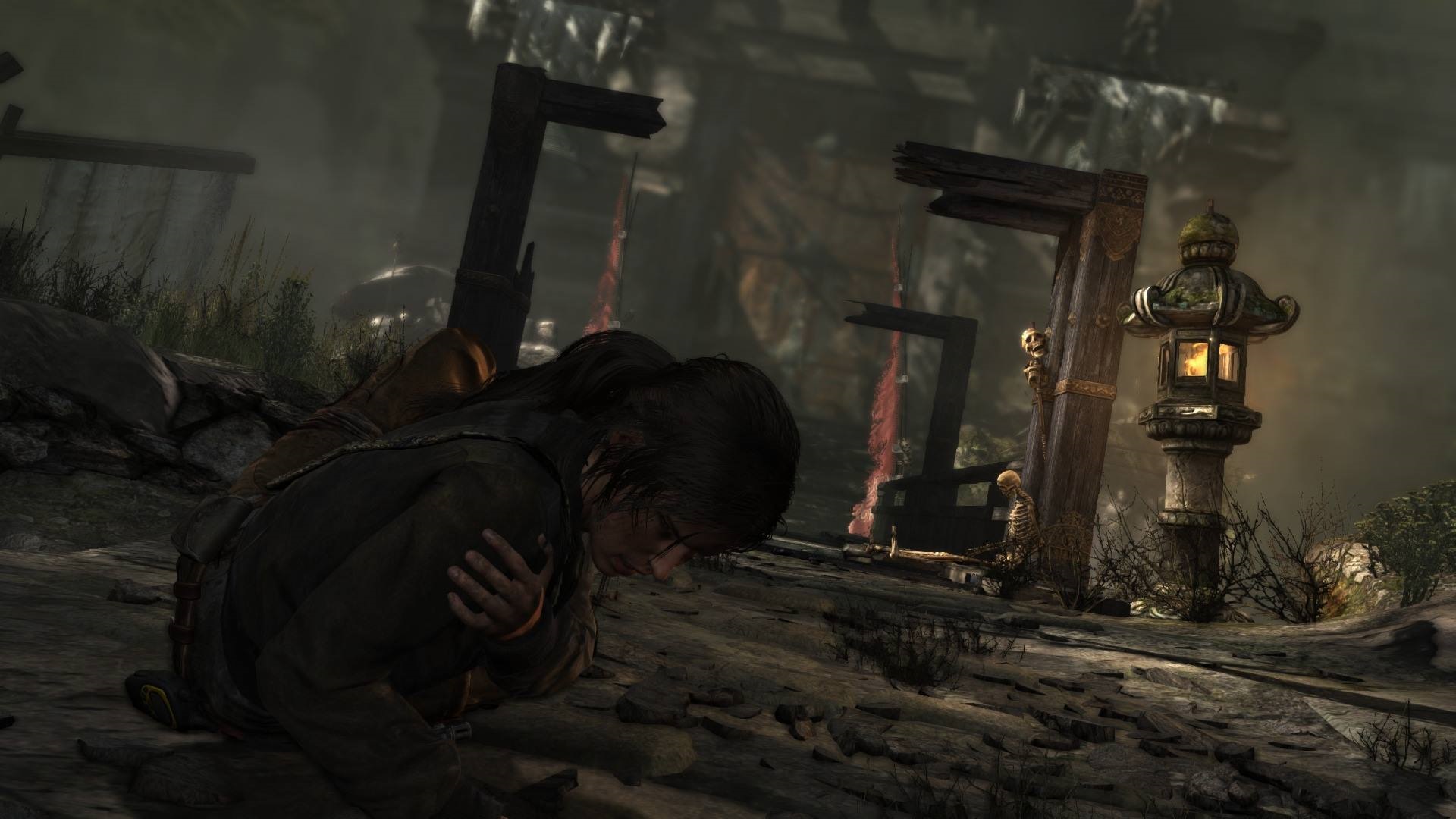 Tomb Raider: Definitive Edition Lara padá, ale vy jej pomôžete vstať a bojovať ďalej
