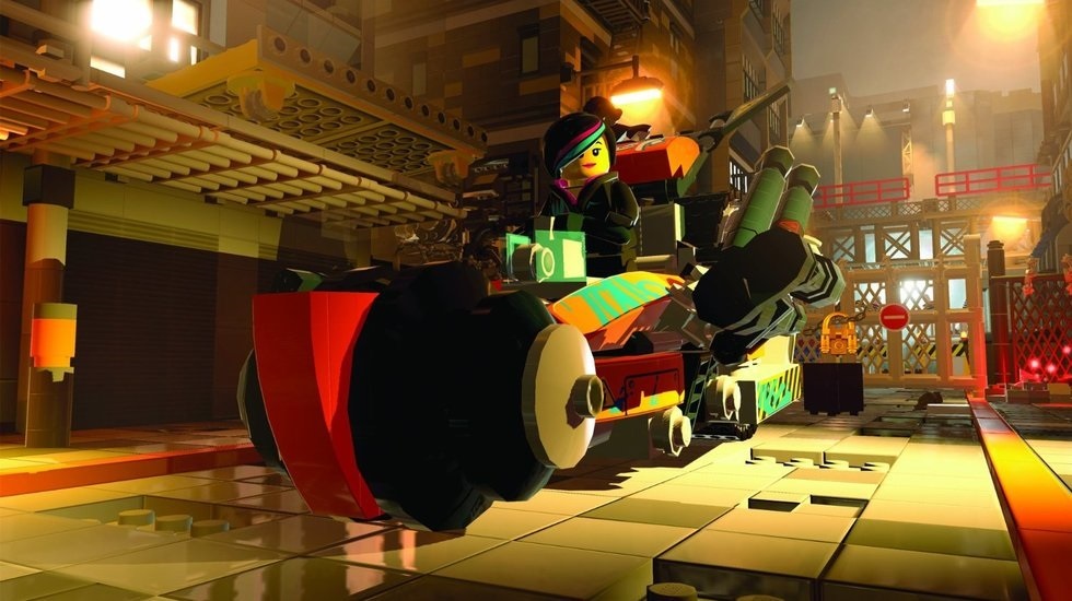 LEGO Movie Videogame Dopravn prostriedky samozrejme nesm chba.