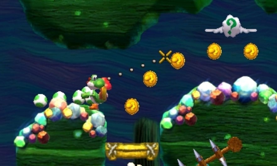 Yoshi's New Island Na grafike vidie rados z kadho pixelu.
