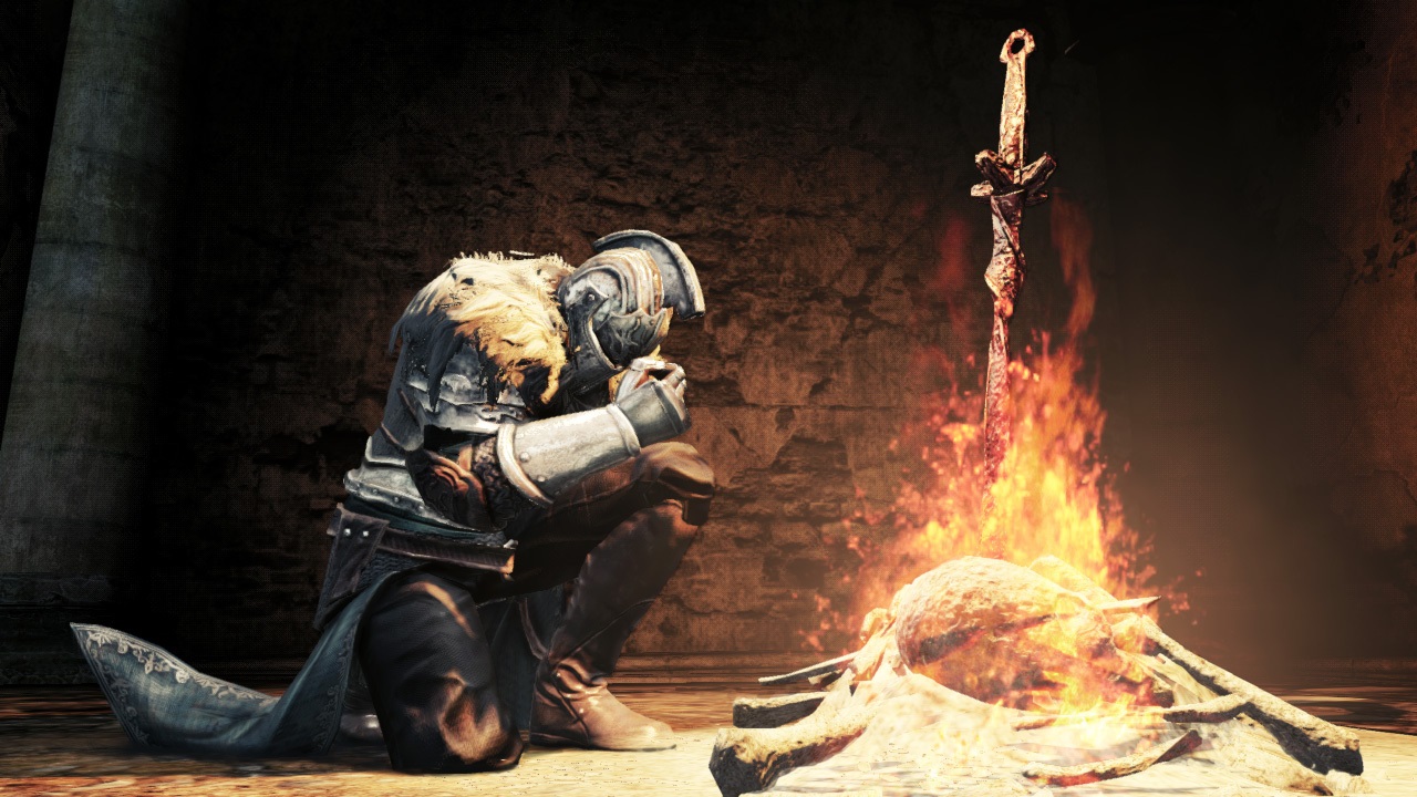 Dark Souls II Prdem k ohnisku, pokaknem a uzdravm sa. Je naase si vydchnu. A s znova za smrou...