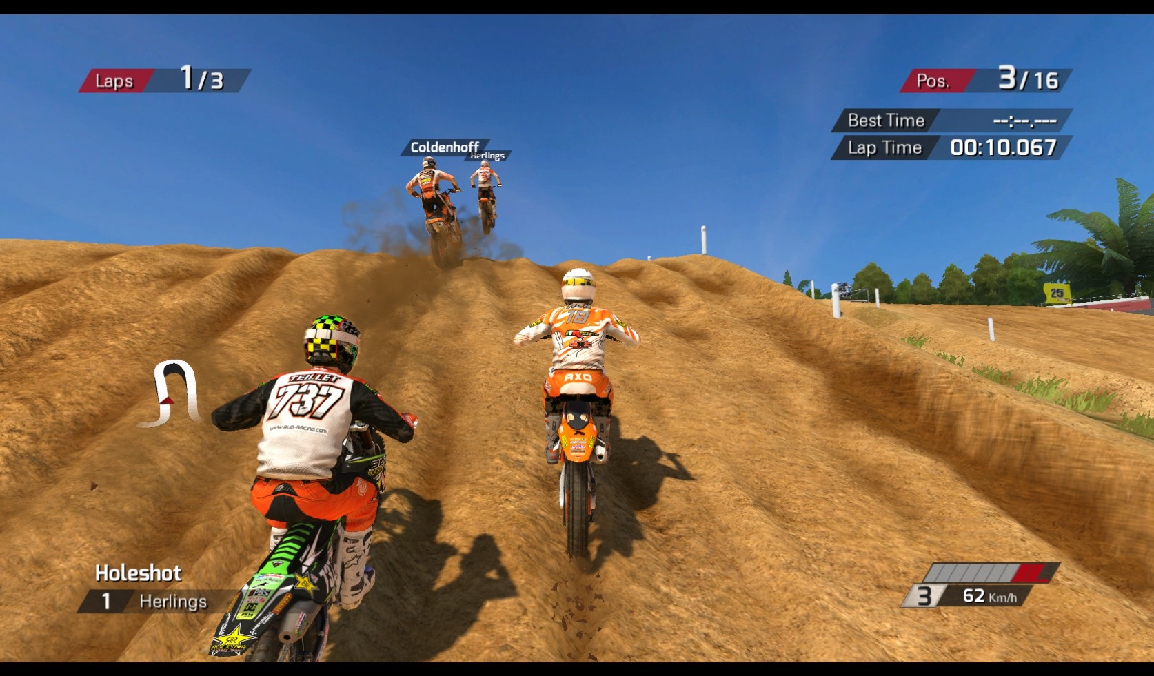 MXGP: The Official Motocross Videogame Šplháte sa hore nie len pieskovými kopcami, ale aj na rebríčku popularity.