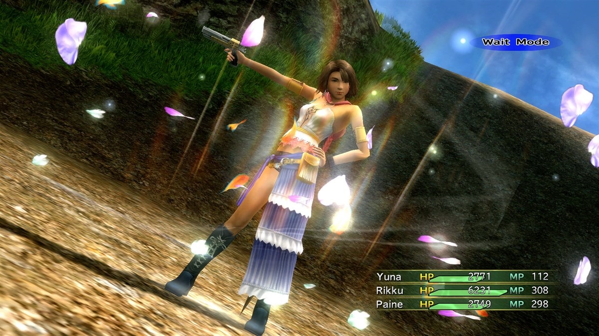 Final Fantasy X/X-2 HD Remaster Som krásna, odhodlaná a mením kostýmy rýchlejšie, ako nepriatelia tasia údery.