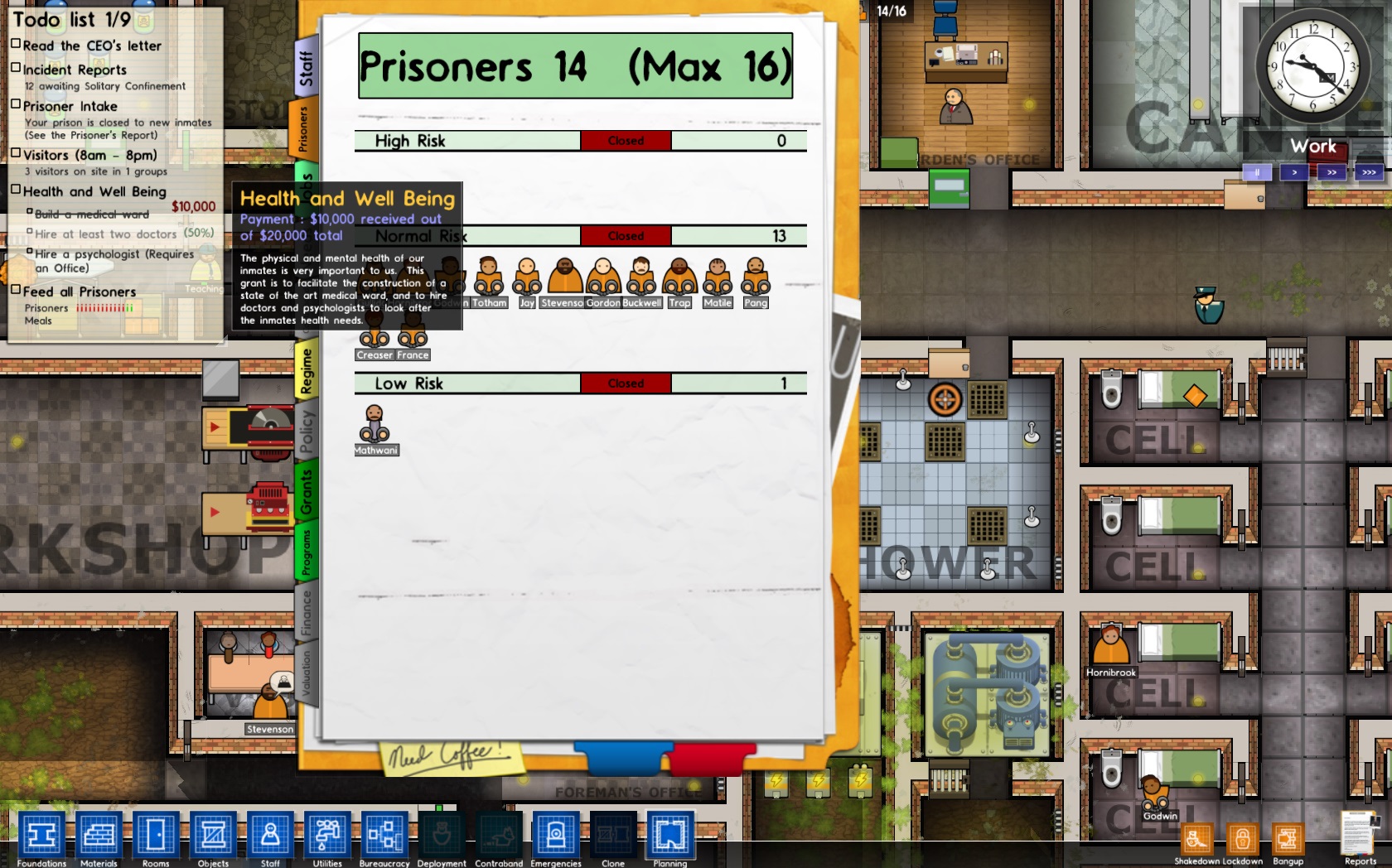 Prison Architect Vrahov si do väznice vpustite radšej až neskôr.