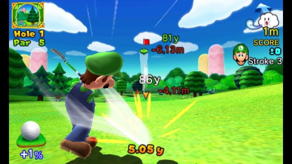 Mario Golf: World Tour Radi sa budete ui zvlda skalia ihrsk.