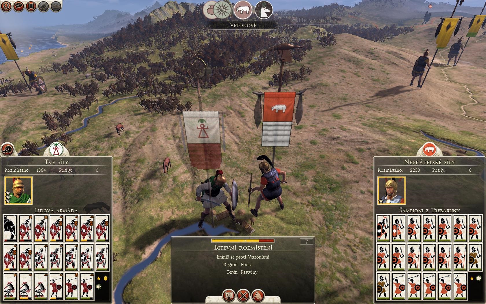 Total War: Rome II - Hannibal at the Gates O bojov potky nie je ani tentoraz ndza.