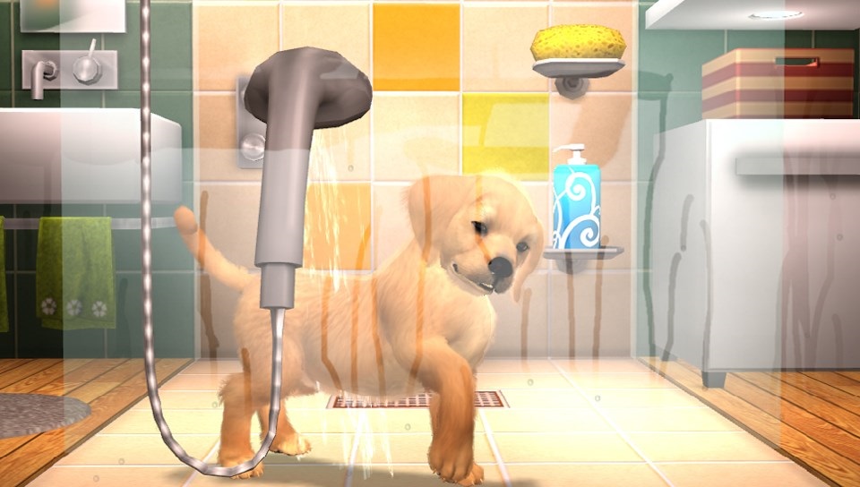 PlayStation Vita Pets Virtulni pskovia, na rozdiel od tch skutonch, sprchou a ampnom nepohrdn. V hre je to aj preto poriadna nuda.