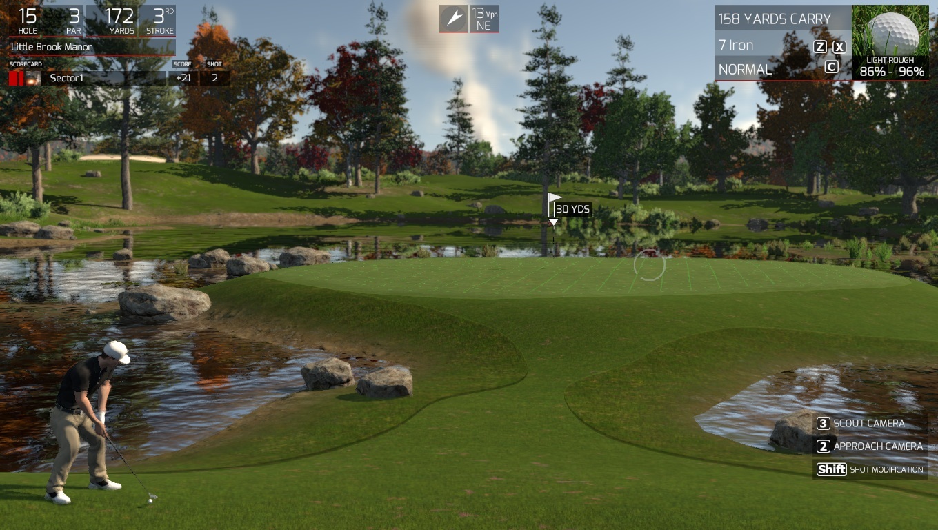 The Golf Club Golfov strnka je kvalitn.