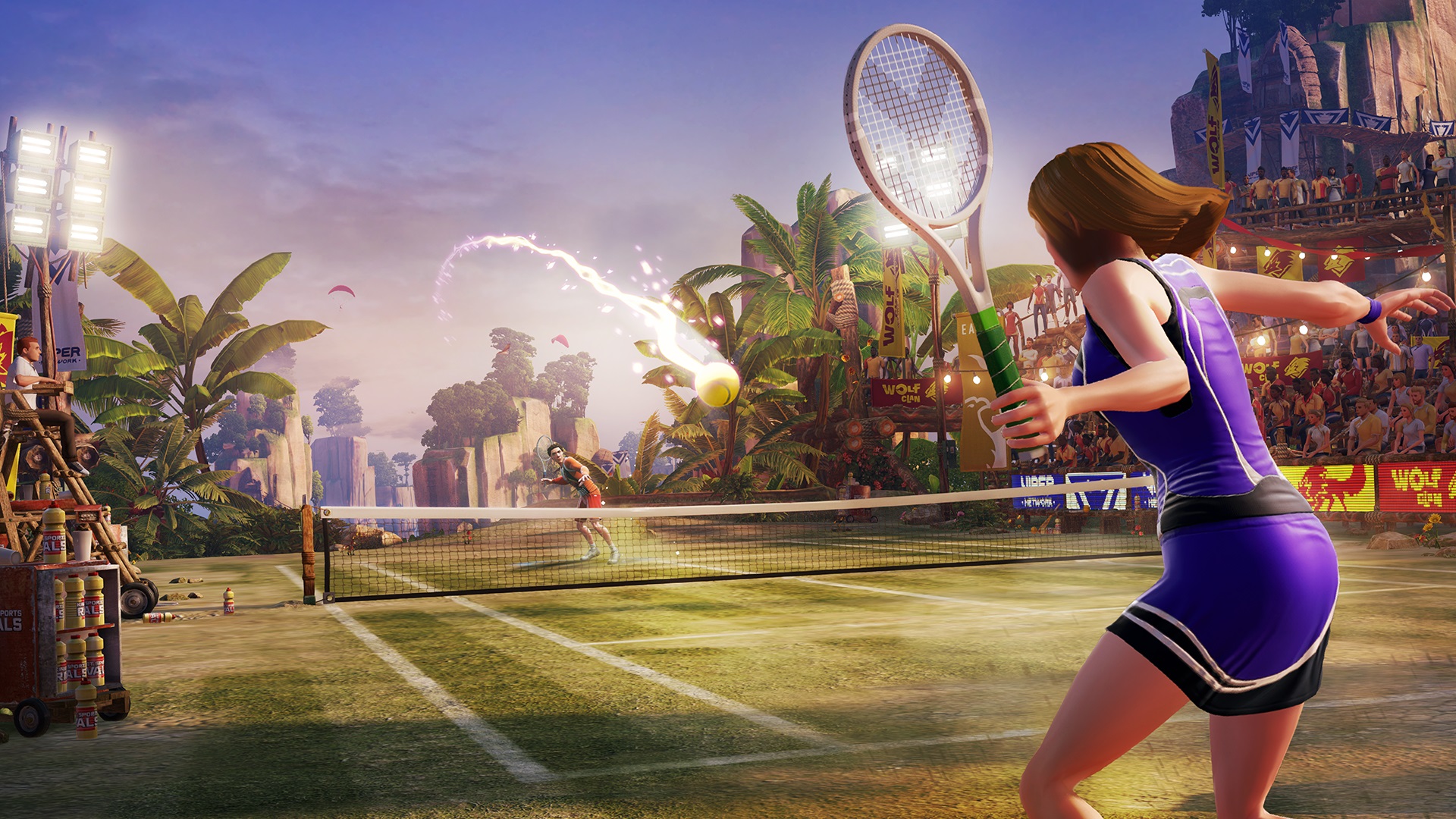 Kinect Sports Rivals Tenis sa rovnako nemen, navye m problmy s ovldanm.