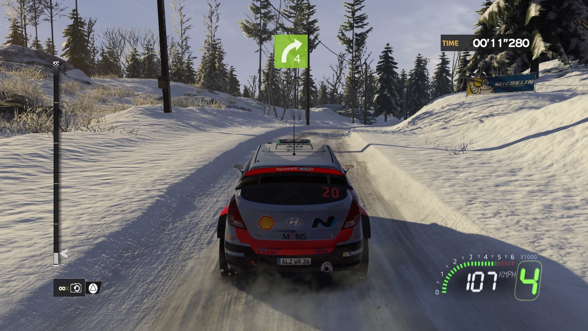 WRC 5 Sneh spod kolies nestrieka a zveje nerozrazte.