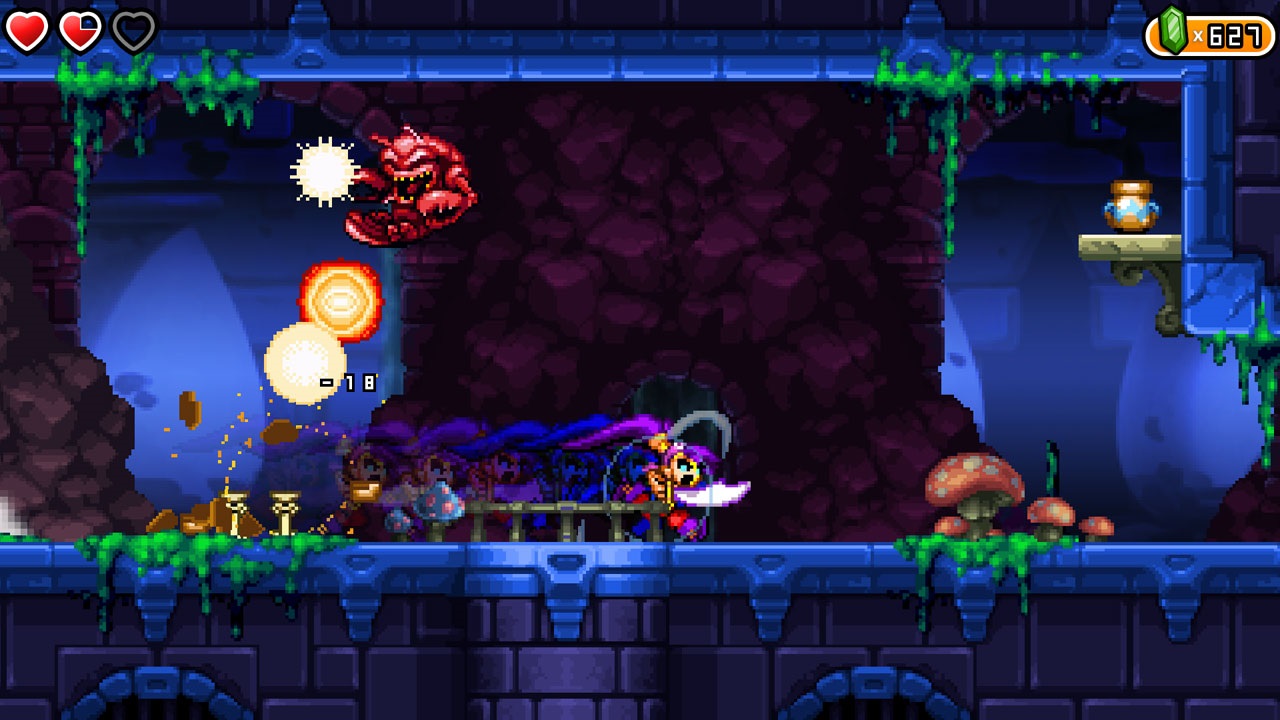 Shantae and the Pirate's Curse V boji sa budete ui vyuva nov schopnosti.