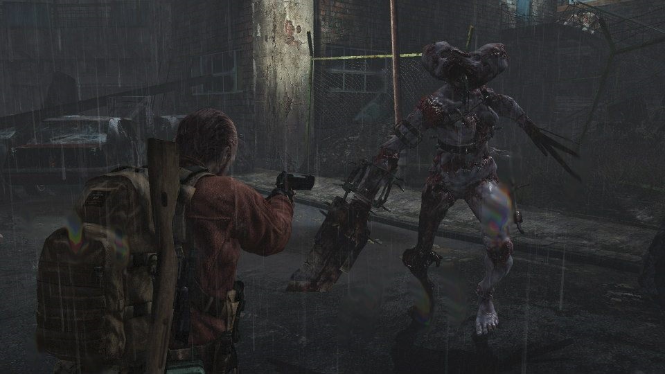 Resident Evil: Revelations 2 - Penal Colony Barry je sce dobre vybaven, no nesta na vetko sm.