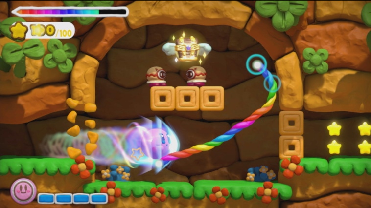 Kirby and the Rainbow Paintbrush Neskr je vekm umenm kresli seky aj v tesnch priestoroch a vedie, kde skoni.