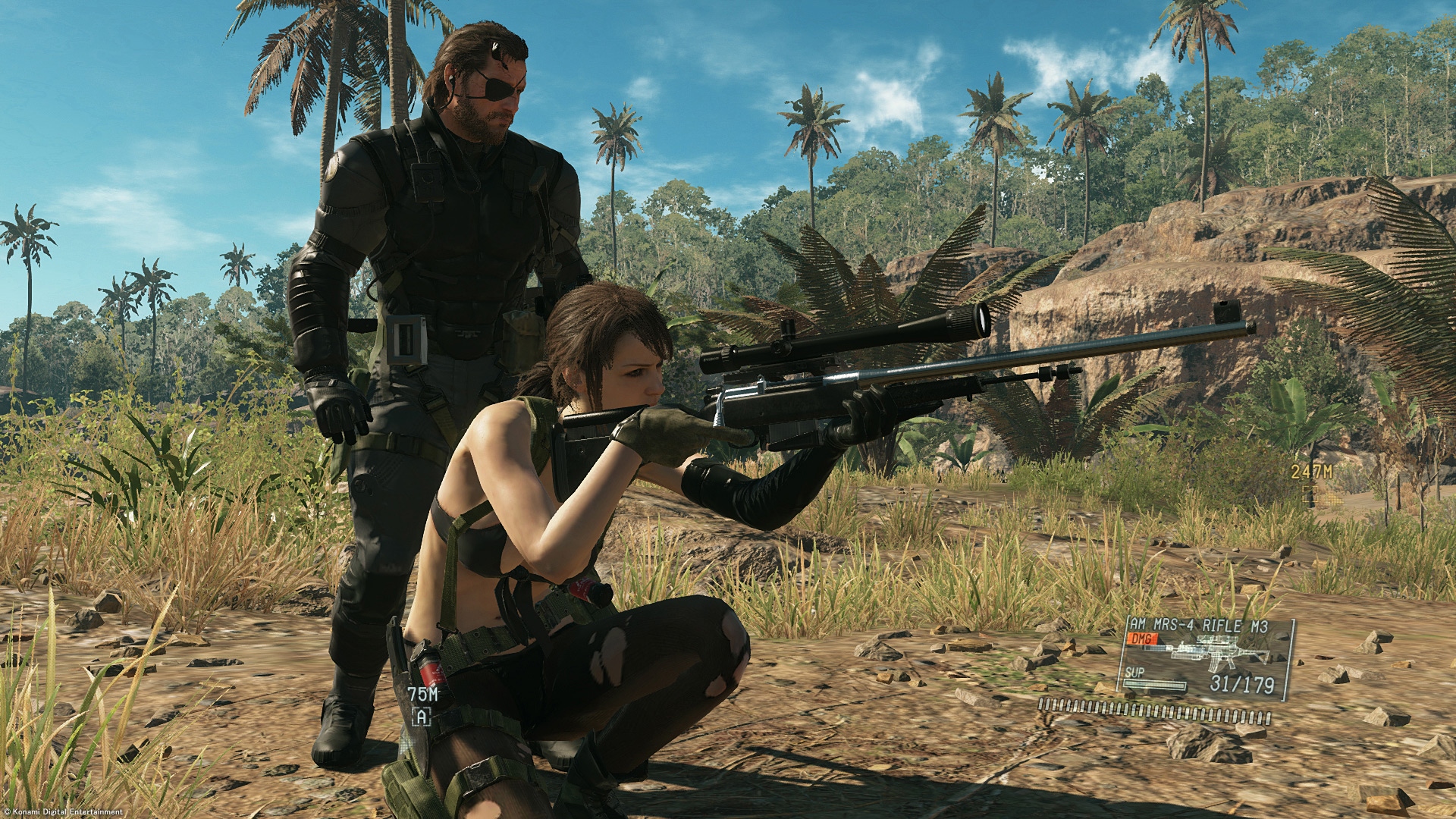 Metal Gear Solid V: The Phantom Pain ako na cviisku, ahko na bojisku. Bez sniperky ani na krok.