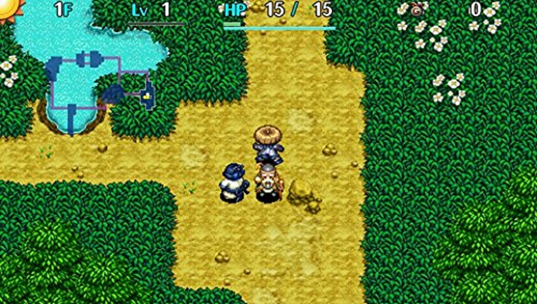 Shiren the Wanderer: The Tower of Fortune... Poet NPC nie je prehnan a kad hovor len pr lni textu - a sta to.