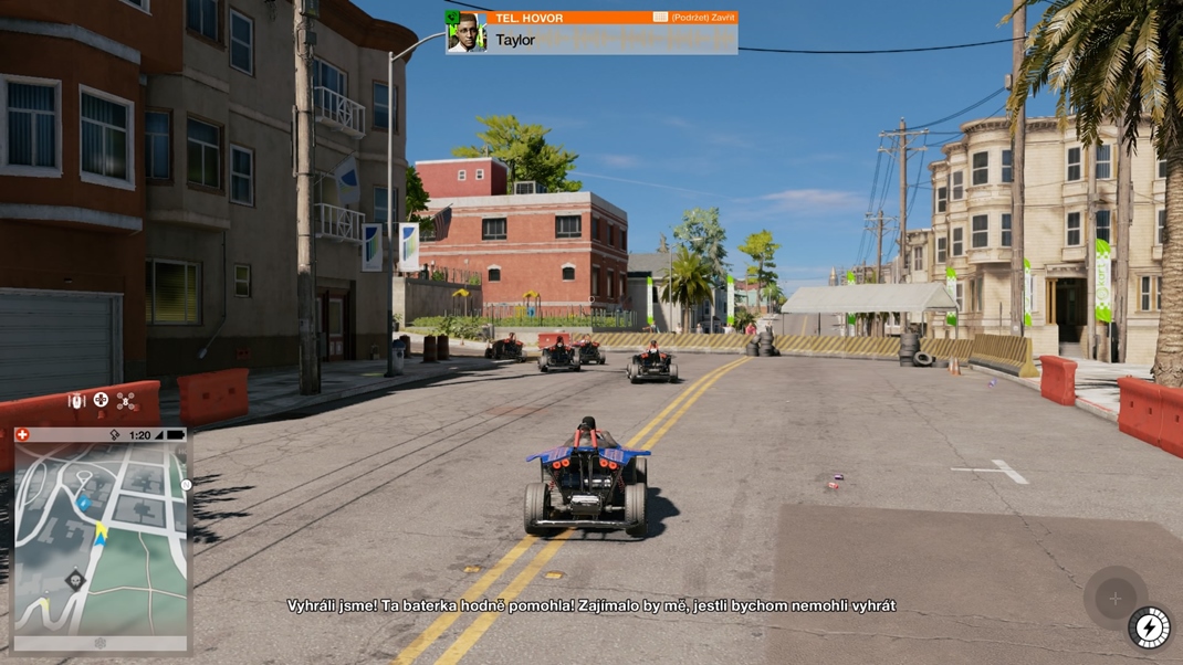 Watch Dogs 2 Ak vs omrz nahanie za spravodlivosou, mete sa sksi odreagova pri motokrach.