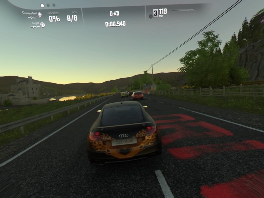 Driveclub VR Hra ponka viacero kamier. Aj tak ale budete hra spoza volantu.