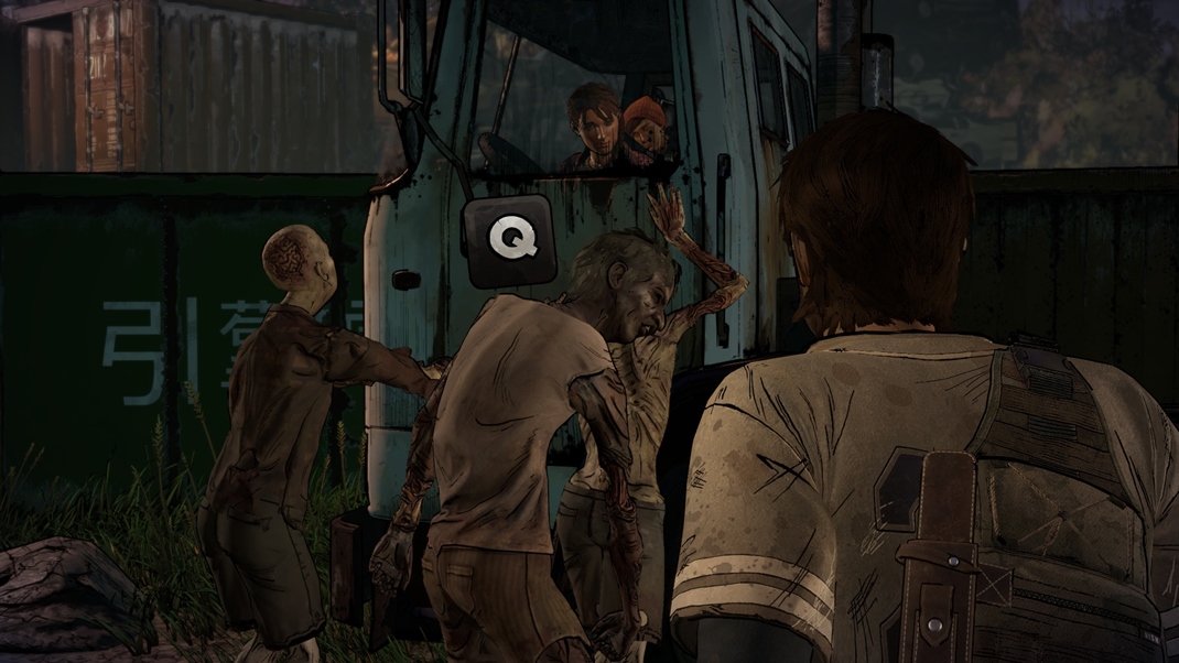 The Walking Dead: A New Frontier Ep 1,2 Ani tentoraz nechbaj zombci a QTE eventy.
