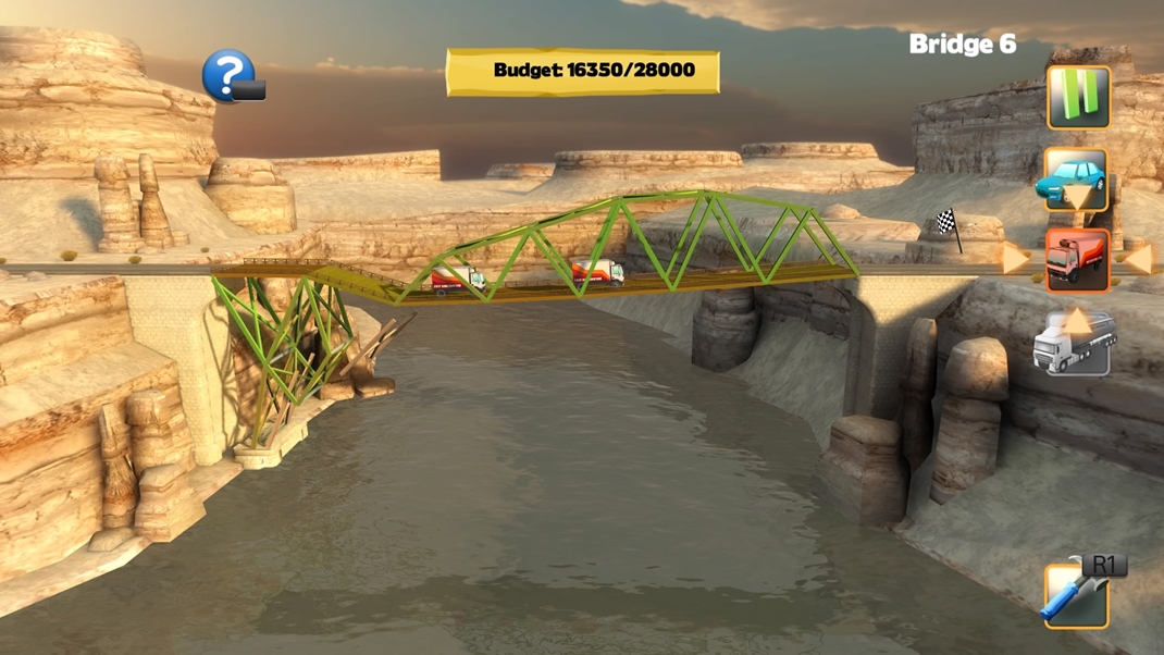 Bridge Constructor (PS4 verzia)